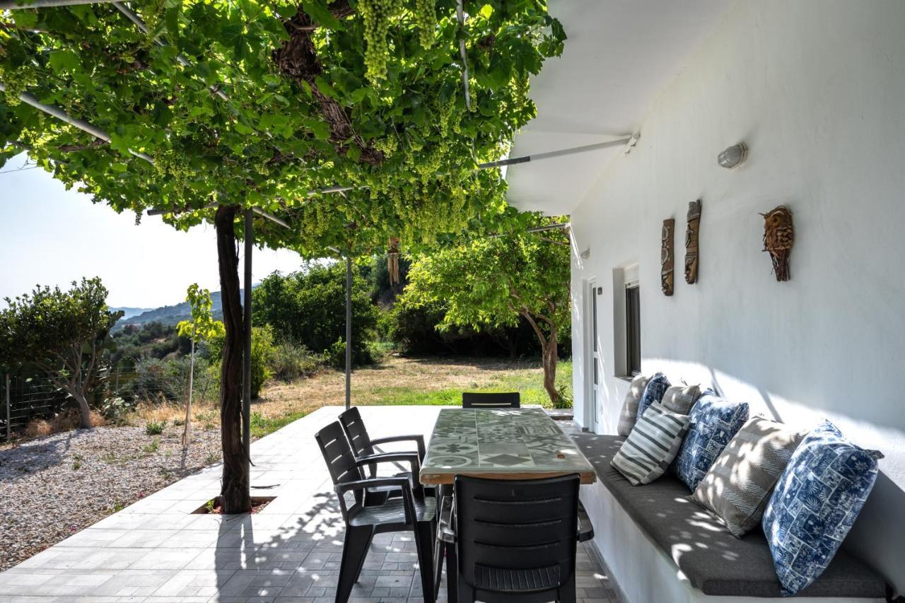 Vrisidia Cottage - Nature, Seaview & Relax Plakias Exteriör bild